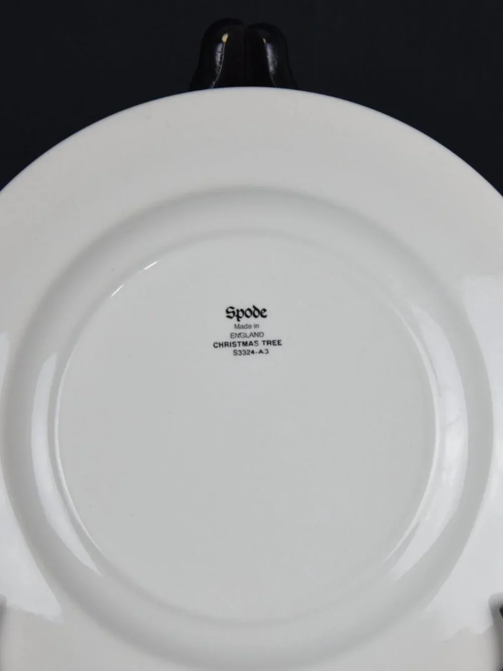 Spode Christmas Tree Salad Plates 8